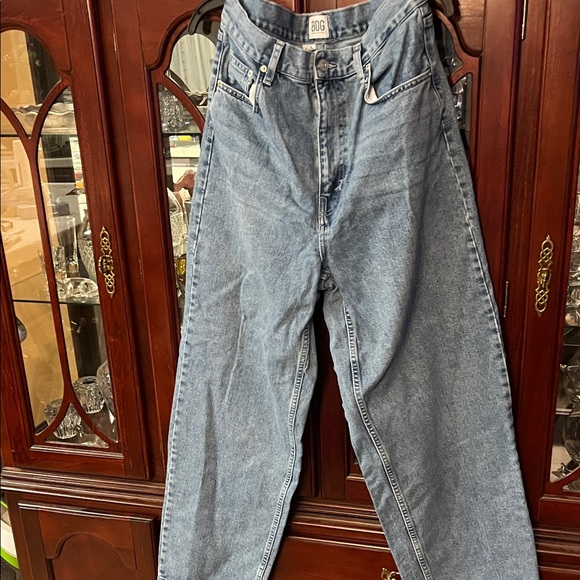 BDG high-rise baggy Blue Denim Jeans size 32 - Picture 1 of 3